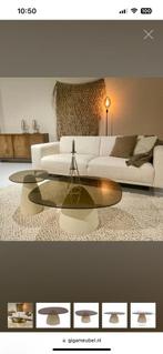 Livingfurn Salontafel Brix Mylon 86cm, Huis en Inrichting, Tafels | Salontafels, Japandi, 50 tot 100 cm, Overige vormen, Minder dan 50 cm