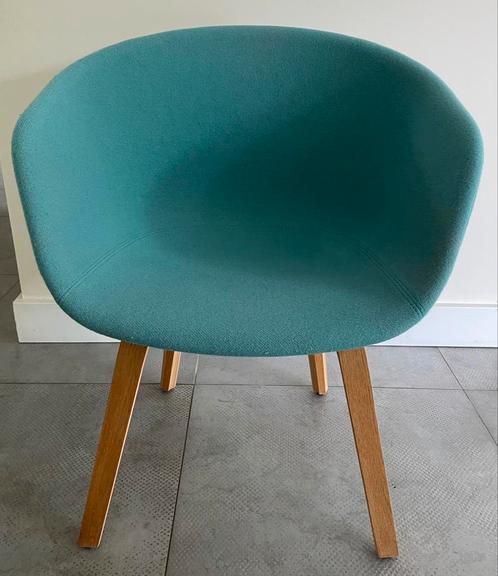 Hay AAC23 stoel, Huis en Inrichting, Stoelen, Gebruikt, Eén, Hout, Stof, Overige kleuren, Ophalen