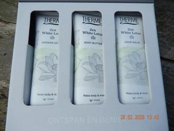 Therme verzorgingsbox / Wellnessbox Zen White Lotus beschikbaar voor biedingen