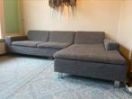 Hoekbank chaise lounge antraciet grijs 275x165cm, Huis en Inrichting, 250 tot 300 cm, Hoekbank, Ophalen of Verzenden, Zo goed als nieuw