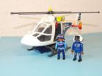 Playmobil police helicopter 6921, Ophalen of Verzenden, Zo goed als nieuw, Complete set