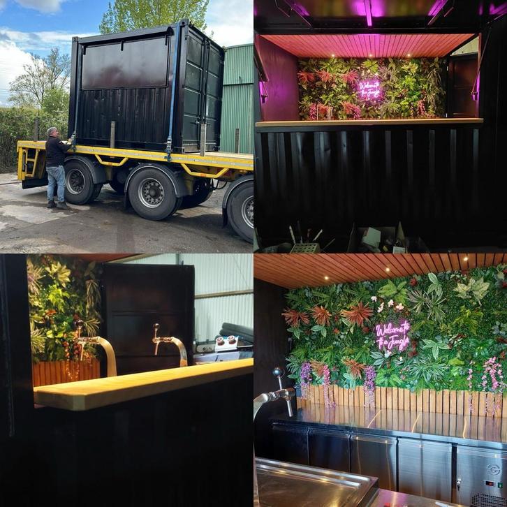 Bar container te huur, Doe-het-zelf en Verbouw, Containers, Ophalen of Verzenden
