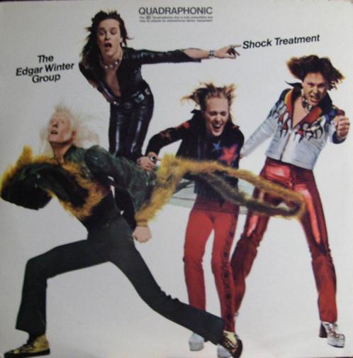 LP The Edgar Winter Group (QUAD) - Shock treatment, Cd's en Dvd's, Vinyl | Overige Vinyl, 12 inch, Verzenden