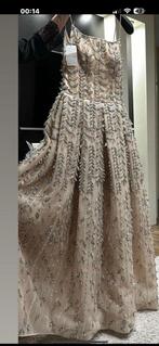 Beige Feest/ Verlovingsjurk Maat M, Kleding | Dames, Jurken, Maat 38/40 (M), Beige, Nieuw, Ophalen of Verzenden