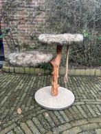 Designed by Lotte krabpaal Aviva bruin 50 x 50 x 68 cm, Dieren en Toebehoren, Krabmeubelen, Ophalen of Verzenden, Krabpaal