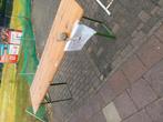 2 bier,klaptafels 220 cm lang, Tuin en Terras, Picknicktafels, Ophalen, Zo goed als nieuw, Rechthoekig