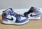 Jordan 1 Mid Paars/Wit - Maat 39, Gebruikt, Ophalen of Verzenden, Jordan, Jongen of Meisje