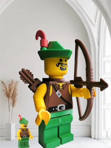Mega maxi figure vintage lego Dark Forestmen cas004 beschikbaar voor biedingen