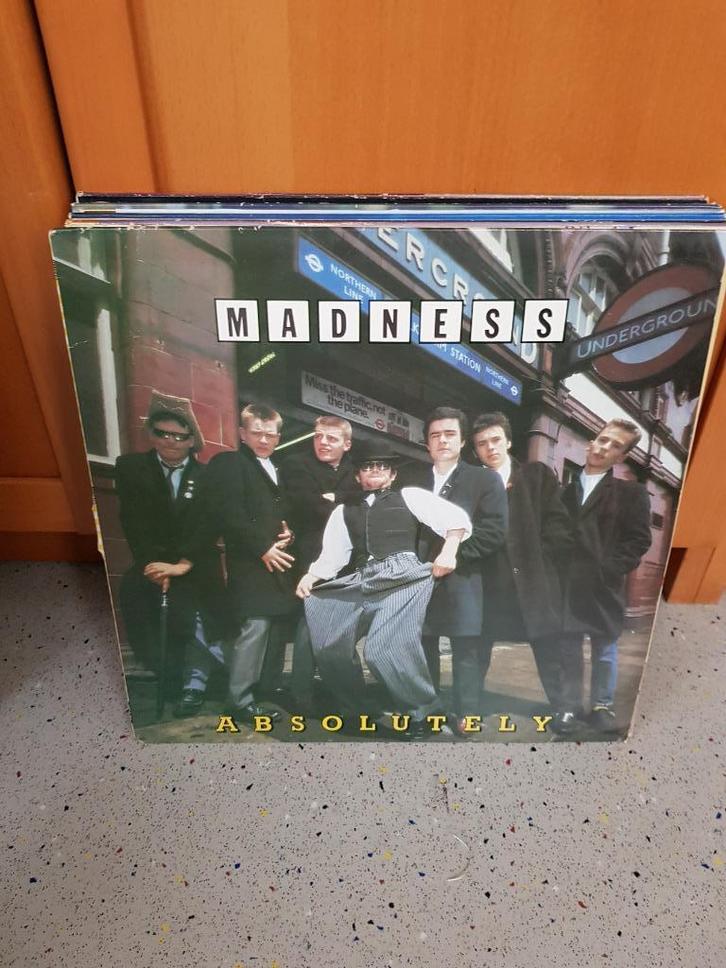 Madness Absolutely lp 1980, Cd's en Dvd's, Vinyl | Pop, Gebruikt, 1980 tot 2000, 12 inch, Ophalen of Verzenden