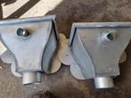 TE KOOP: 2x Rheinzink Vergaarbak Oud Hollands Ø100mm Blue, Afvoer, Verzenden, Nieuw, Zink