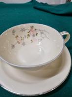 -	Thee koppen en schotels jager antiek, Huis en Inrichting, Keuken | Servies, Ophalen of Verzenden, 'T Olde Gre-j, Info@toldegrej.nl