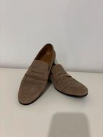 Mooie suede loafers / instappers Stefano Lauran 43, Kleding | Dames, Schoenen, Ophalen of Verzenden, Zo goed als nieuw, Bruin