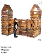 Hutten bouwen Fantasy forts mega set, Kinderen en Baby's, Ophalen, Zo goed als nieuw
