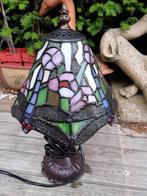 Tiffanylamp met Libelle Design, Nieuw, Ophalen of Verzenden, Minder dan 50 cm, Tiffany