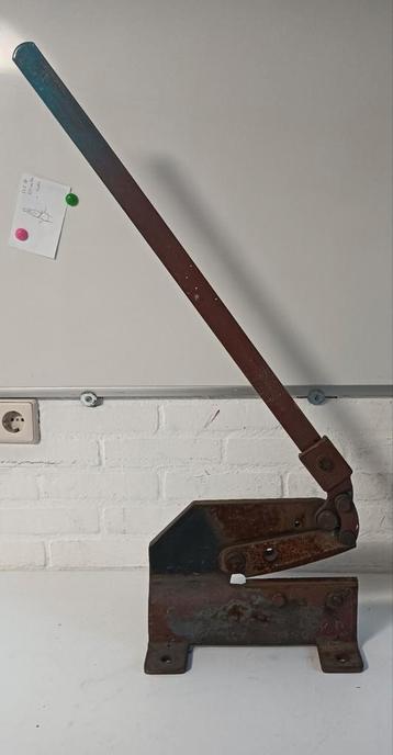 Hefboom plaat schaar 150 mm. beschikbaar voor biedingen