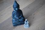 Buddha beeldje - zwart / grijs, Ophalen of Verzenden, Zo goed als nieuw