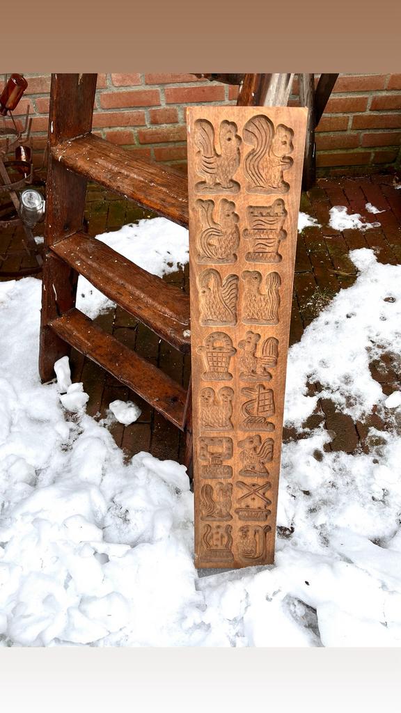 Grote oude speculaasplank, Ophalen of Verzenden