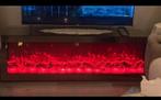 Elektrische haard met TV meubel, Ophalen, Zo goed als nieuw