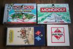 4 x monopoly classic, vintage, tropical tycoon + stratego, Ophalen, Zo goed als nieuw