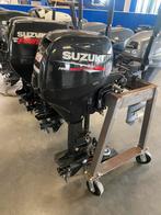 Suzuki DF 9,9 4T e-start lang afst bed + garantie, Watersport en Boten, Buiten- en Binnenboordmotoren, 5 tot 10 pk, Benzine, Buitenboordmotor