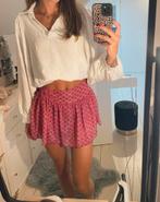 Roze rok met patroon - meet me there, Kleding | Dames, Rokken, Ophalen of Verzenden, Zo goed als nieuw, Roze, Maat 36 (S)