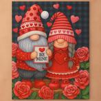 Partij DIY kabouters diamond painting 30x40cm, NHP International, Sales@nhp-international.com, Ophalen of Verzenden, Knutselwerk