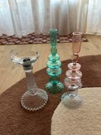 Set van 3 decoratieve kandelaars, Ophalen of Verzenden, Zo goed als nieuw, Overige materialen, 25 tot 50 cm
