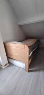 Seniorenbed Eiken 90x200, Ophalen, 90 cm, Eenpersoons, Zo goed als nieuw