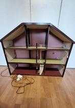 Poppenhuis met verlichting teab, Verzamelen, Poppenhuizen en Toebehoren, Ophalen, Gebruikt, Poppenhuis
