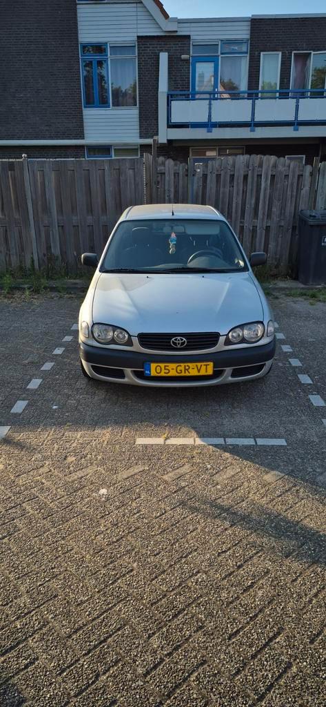 Toyota Corolla 1.4 HB Linea Terra 2001 Grijs, Auto's, Toyota, Particulier, Corolla, Benzine, C, Hatchback, Handgeschakeld, Origineel Nederlands