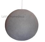 Hanglamp Cotton Ball grijs DIY, Minder dan 50 cm, Nieuw, Verzenden