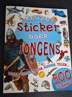 Stickerboek voor Jongens - Reuze Veel Plezier!, Ophalen of Verzenden, Zo goed als nieuw, Onbekend, Non-fictie