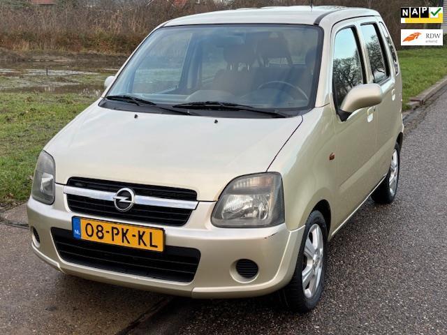 Opel Agila 1.2-16V Maxx Airco Electric pakket Audio/CD LMV 1, Auto's, Opel, Bedrijf, Te koop, Agila, ABS, Airbags, Airconditioning