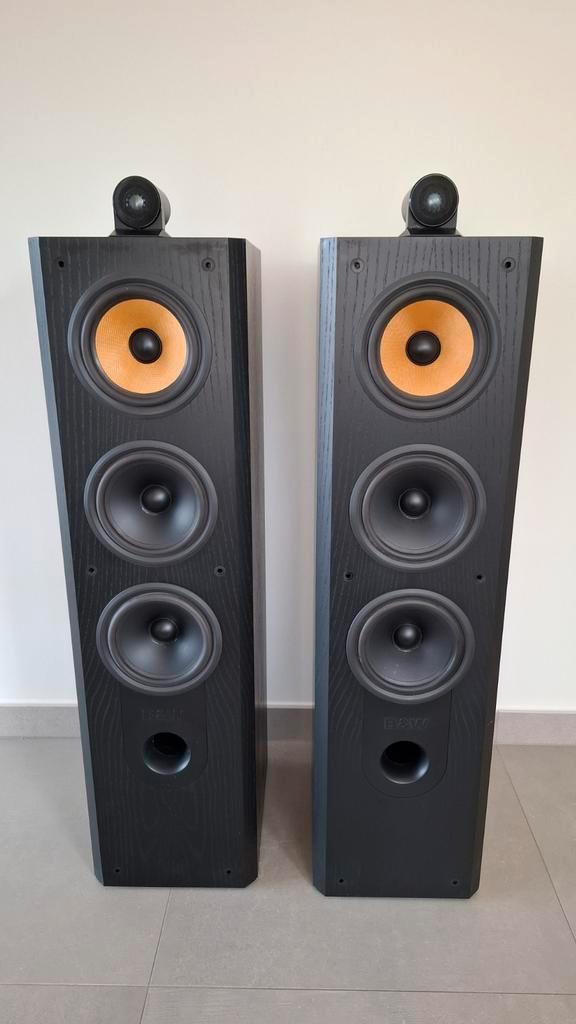*** B&W 803 Series 2 Matrix luidsprekers ***, Audio, Tv en Foto, Luidsprekers, Gebruikt, Front, Rear of Stereo speakers, 120 watt of meer