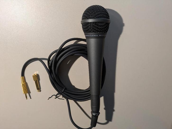 PHILIPS STUDIO QUALITY MICROFOON TYPE SBC 3035, Muziek en Instrumenten, Microfoons, Zo goed als nieuw, Zangmicrofoon, Ophalen of Verzenden