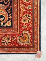 Vintage oosters tapijt blauw rood classic persia wol 199x305, Huis en Inrichting, Stoffering | Tapijten en Kleden, 200 cm of meer