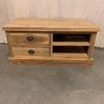 Salontafel - 4 lades - 100 x 60 cm - massief teak -TTM Wonen, Huis en Inrichting, Tafels | Salontafels, TTM Wonen, Meubels – (Perzische) Tapijten en Woonaccessoires