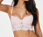 Hunkemöller voorgevormde Longline bh Shiloh poeder roze 80C, Hunkemöller, Ophalen of Verzenden, Roze, BH