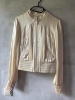 Zijden pak van Madonna by H&M mt 36/38, Ophalen of Verzenden, Zo goed als nieuw, Maat 36 (S), Beige