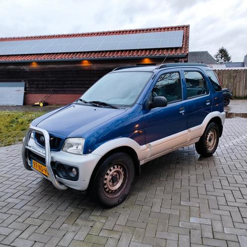 Daihatsu Terios 1.3 DX 2WD 2003 Blauw 175.700km, Auto's, Daihatsu, Particulier, Terios, Benzine, E, SUV of Terreinwagen, Handgeschakeld