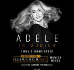 Adele in München zitplaatsen 3, 9 en 23 augustus, Tickets en Kaartjes, Augustus, Twee personen