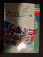 Thema's maatschappijleer VWO Lesboek 2025, Boeken, Schoolboeken, VWO, Nieuw, Ophalen of Verzenden, Maatschappijleer