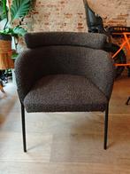 Chocolate Boucle Teddy Eetkamerstoelen HSM Luca Nieuw, Huis en Inrichting, Stoelen, Bruin, Nieuw, Ophalen of Verzenden, Metaal