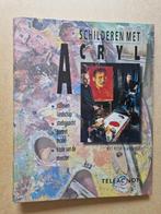 Peter Klashorst - Schilderen met acryl - Teleac, Boeken, Ophalen of Verzenden, Zo goed als nieuw, Schilder- en Tekenkunst