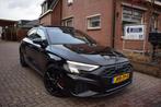 Audi A3 45 TFSI e AUTOM/ADAP CRUISE/PANO DAK/LEDER/NAVI/MATR, Auto's, Automaat, Gebruikt, 4 cilinders, Zwart