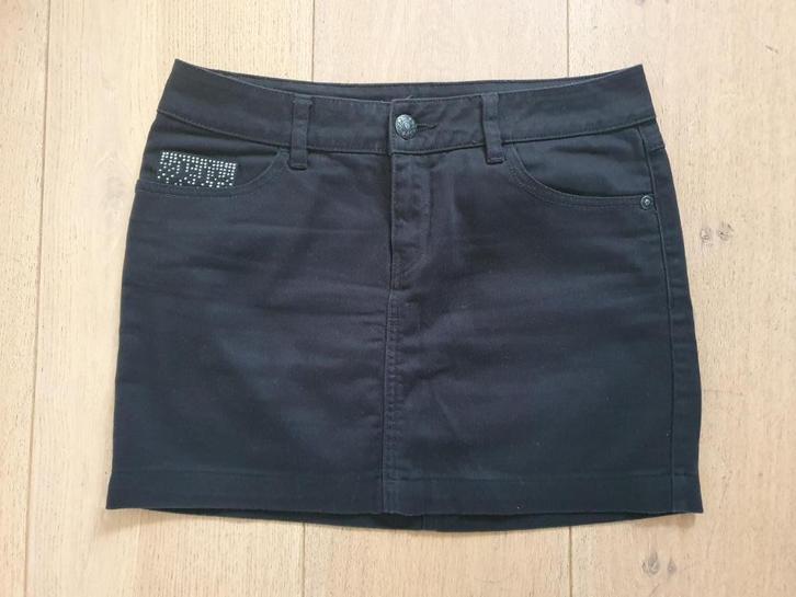 Zwarte denim rok van Esprit maat 28, Kleding | Dames, Rokken, Zo goed als nieuw, Maat 36 (S), Zwart, Boven de knie, Ophalen of Verzenden