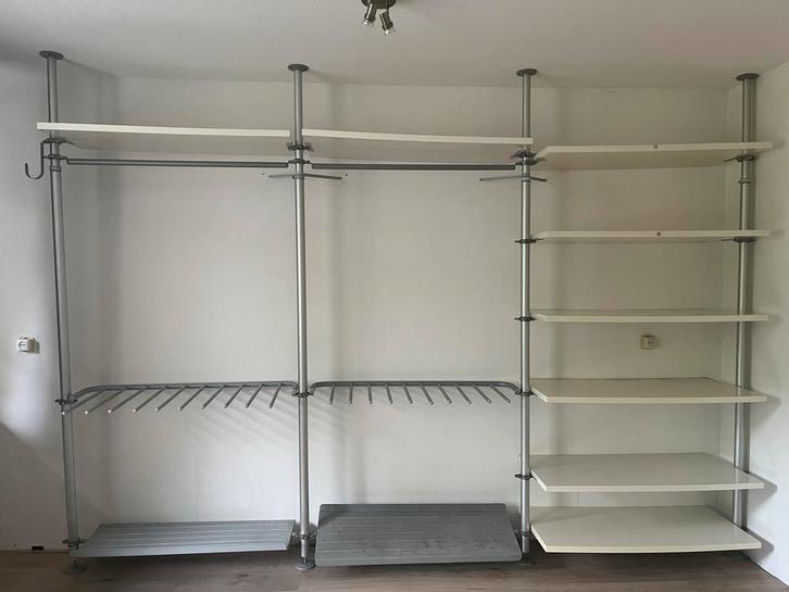 IKEA Stolmen Inloopkast - Complete Set, Huis en Inrichting, Kasten | Kledingkasten, Gebruikt, 200 cm of meer, 50 tot 75 cm, Met plank(en)