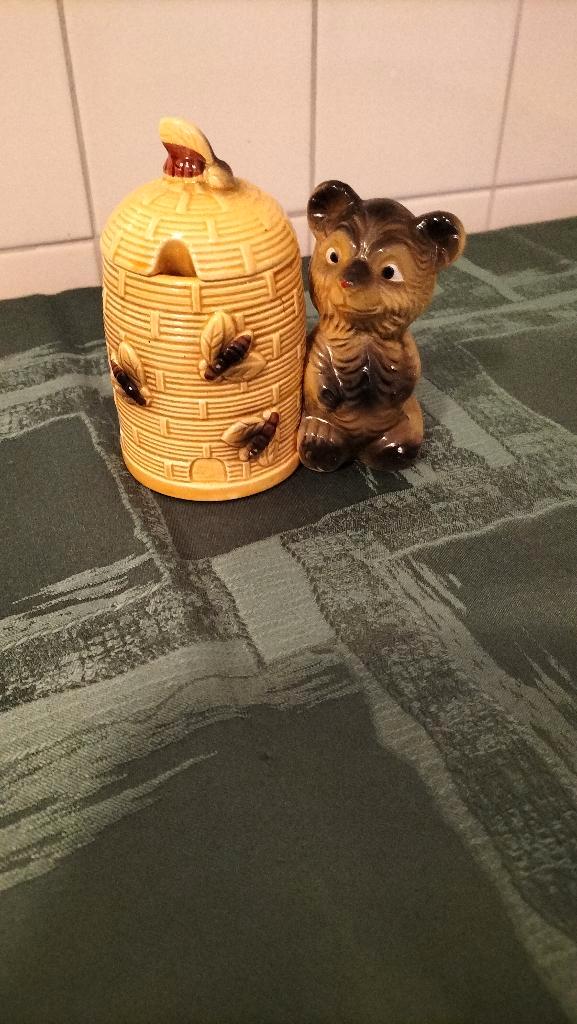 Honing potje met bijtjes en beer., Huis en Inrichting, Keuken | Servies, Nieuw, Overige typen, Overige stijlen, Ophalen of Verzenden