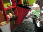 Kartell design rood kunststof prullenbak jaren 80 vintage, Kunststof, Gebruikt, ?, Kartell
