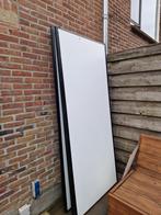 Schuifdeur 4 platen + 1 spiegelplaat, Doe-het-zelf en Verbouw, Platen en Panelen, Ophalen, Overige materialen, Gebruikt, 20 tot 50 mm